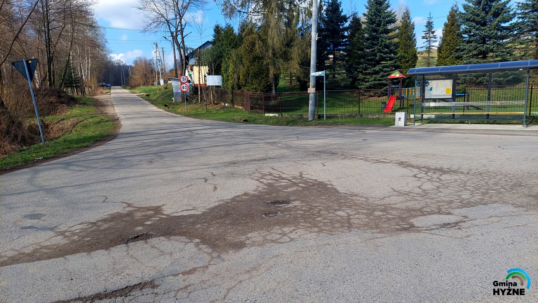 RUSZAMY Z PRZEBUDOWĄ DROGI NA GRZEGORZÓWCE