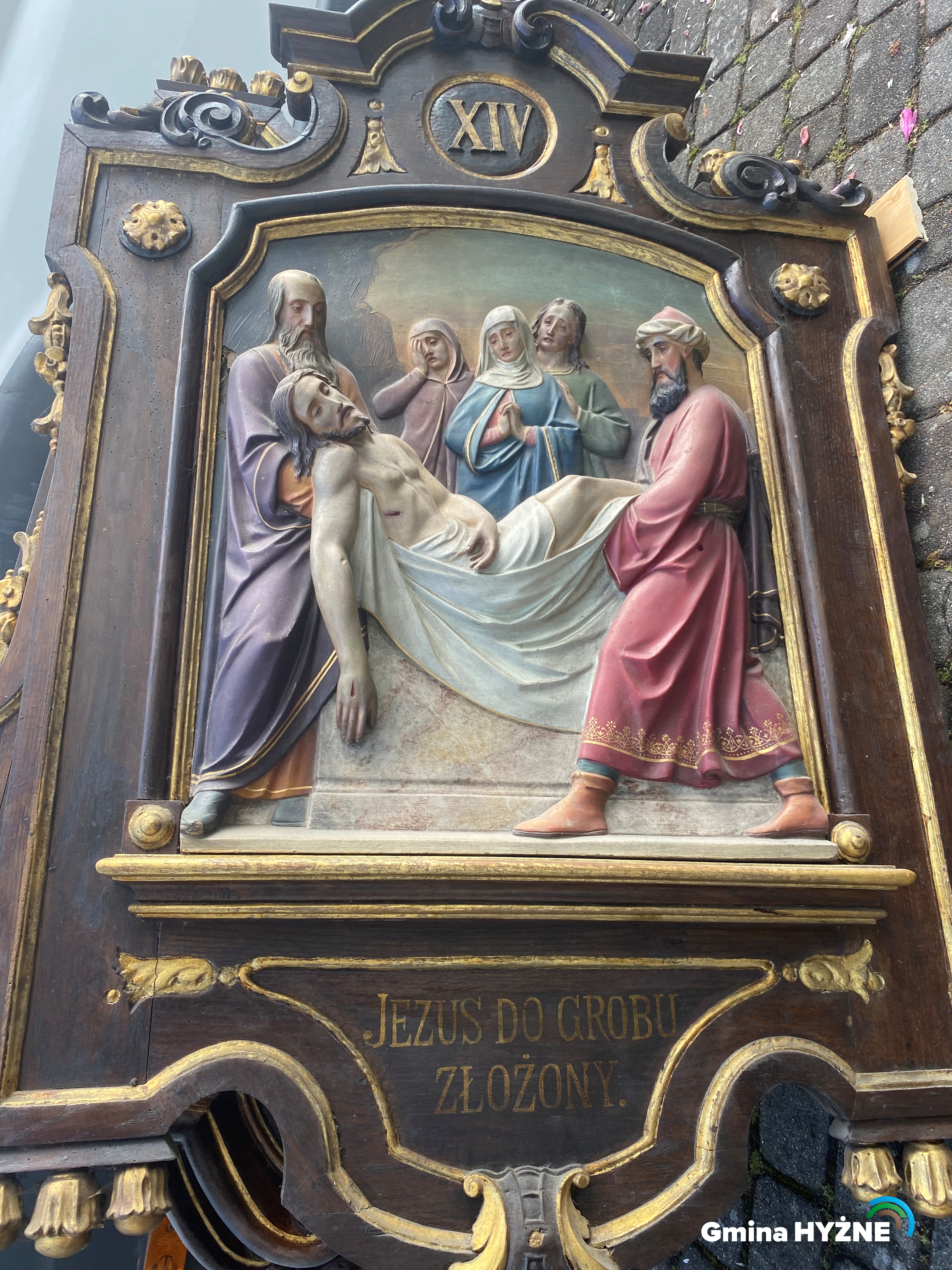 PRACE KONSERWATORSKIE ZABYTKOWYCH STACJI DROGI KRZYŻOWEJ